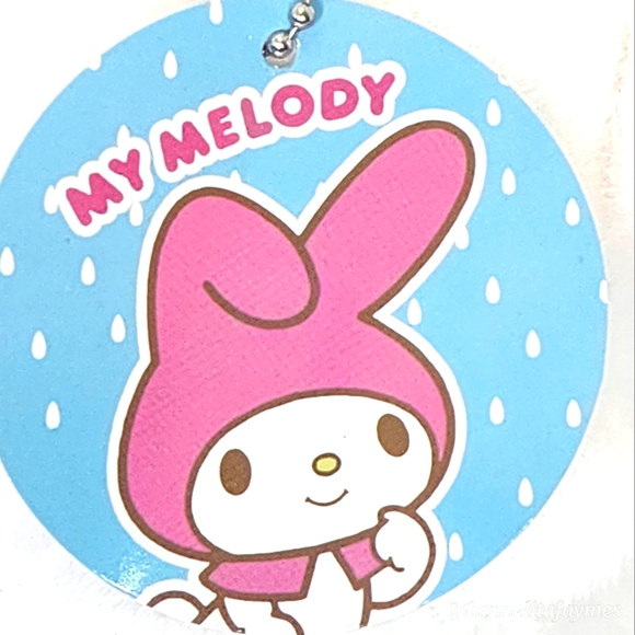 MY MELODY π»ββοΈ Pink & White Polar Bear Suit Sanrio Key Chain βγNWTγβ - Picture 2 of 7